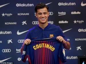 Comprar Camisetas de Futbol Barcelona Coutinho